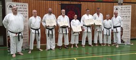 Hochkarätige Dan-Prüfungen in Friedberg erfolgreich abgelegt