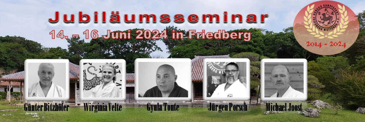 Jubiläumsseminar 18.-20.06.2024 in Friedberg
